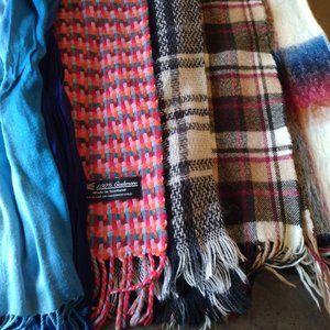 Five scarves